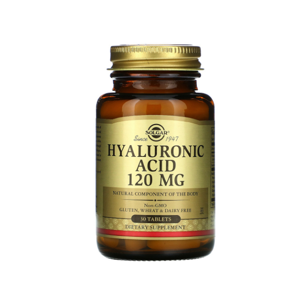 Solgar  Hyaluronic Acid 120MG 30 Capsules
