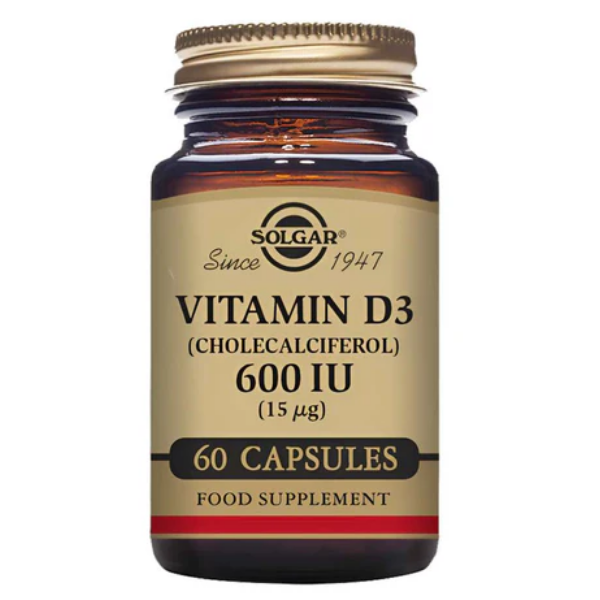 Solgar Vitamin D3 60 capsules