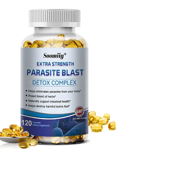 Soomiig Extra Strength 120 capsules Parasite Blast