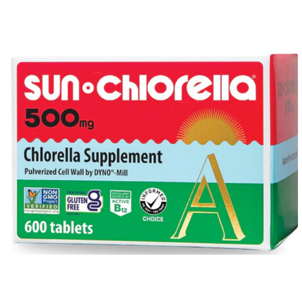 Sun Chlorella - Chlorella Superfood 600 Capsules