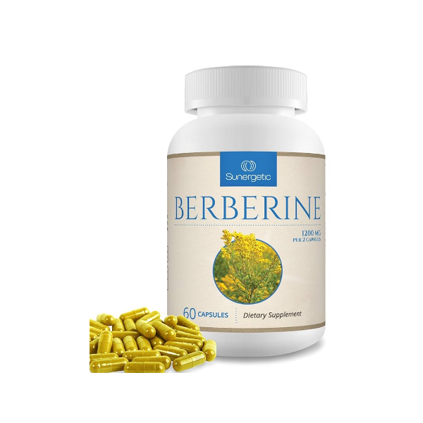 Sunergetic Berberine 1200mg – 60 Capsules