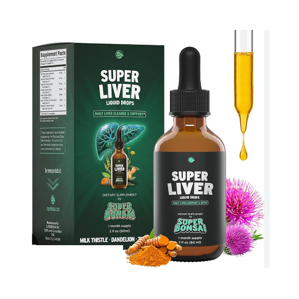 SuperBonsai  Super Liver Tincture – Daily Detox 