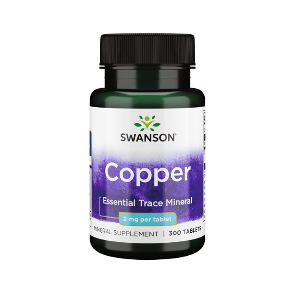 Swanson Albion Copper 2mg   300 Capsules