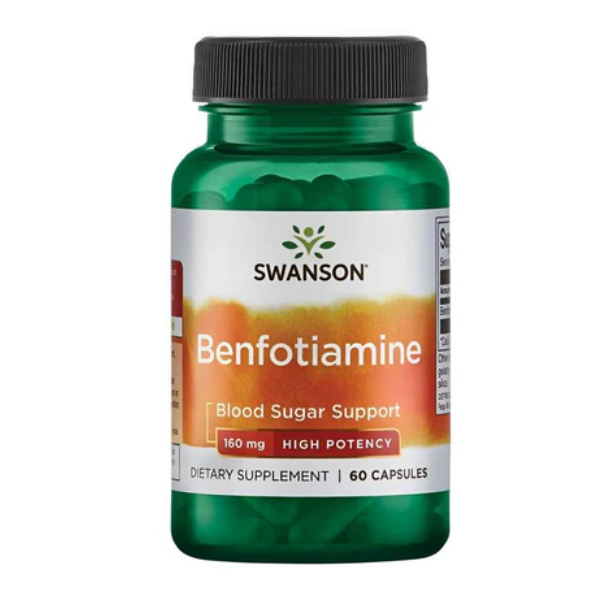 Swanson Benfotiamine – 160mg  60 Capsules 