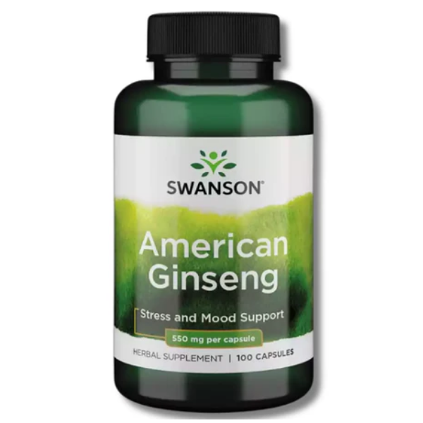 Swanson – American Ginseng 100 Capsules