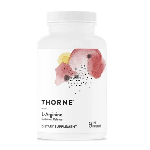 Thorne L-Arginine Sustained Release – 120 Capsules