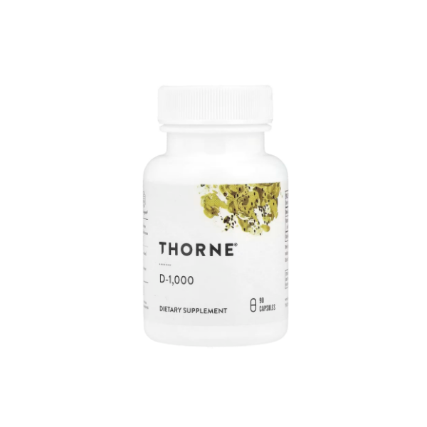 Thorne  Vitamin D 1,000 90 Capsules