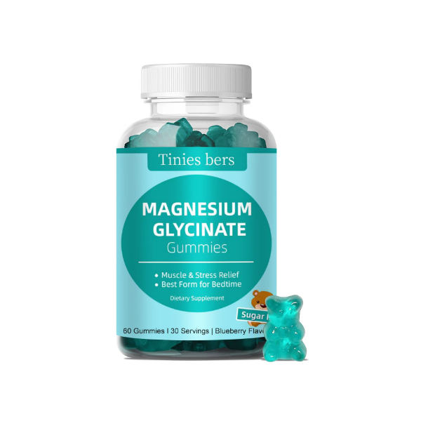 Tinies Berries Magnesium Glycinate 60 Capsules