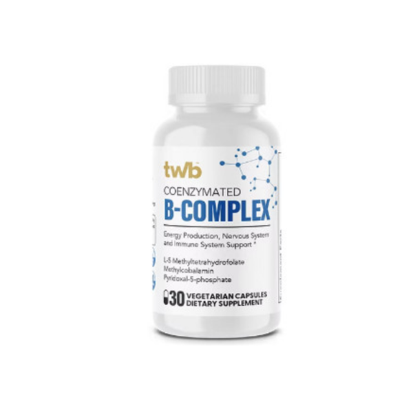Twb Coenzymated B-Complex Supplement 60 Capsules