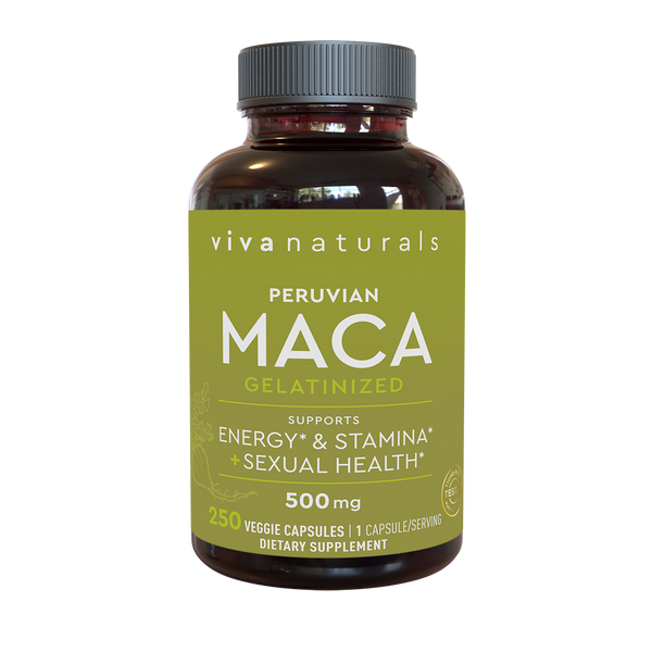 Viva Naturals Peruvian Maca Powder Capsules