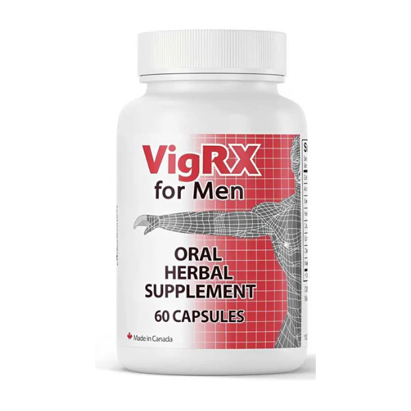 Vig Rx for Men, Oral Herbal Supplement, 60 Capsules 