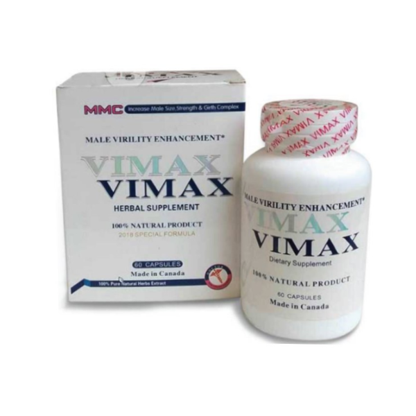 Vimax Natural Power 60 Capsules – Herbal Supplement for Men