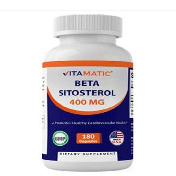 Vitamatic Beta SItosterol 400 mg 180 Capsules
