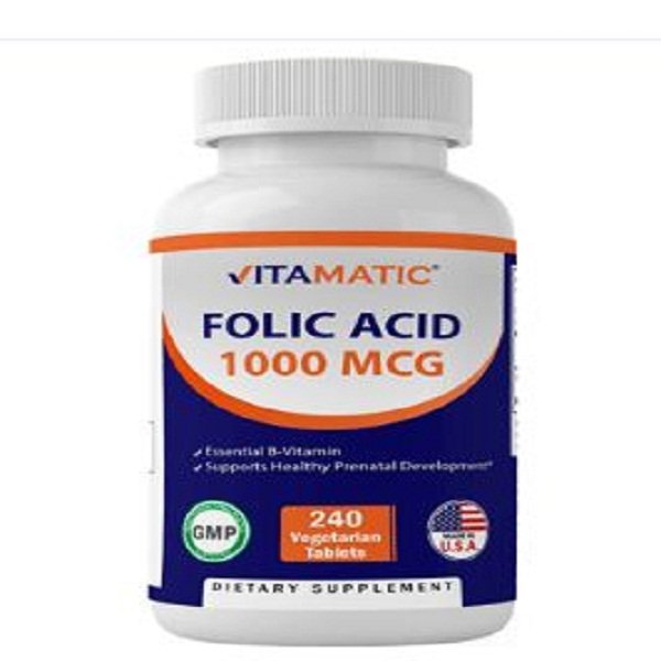 Vitamatic Folic Acid 1000 Mg 240 Tablets