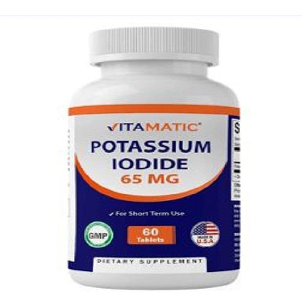 Vitamatic Potassium Iodide 65 Mg 60 Tablets