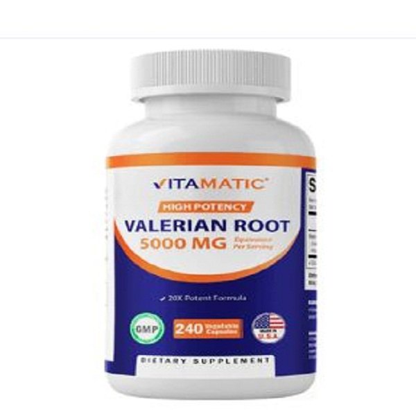 Vitamatic Valerian Root 5000 Mg 240 Tablets