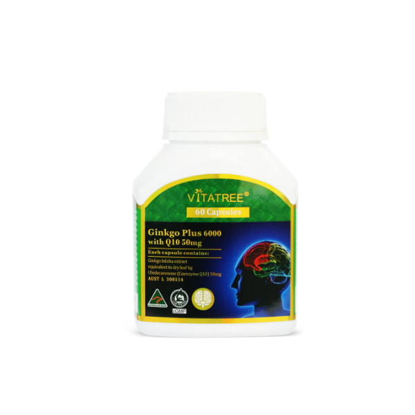 Vitatree Ginkgo Plus 60 Capsules