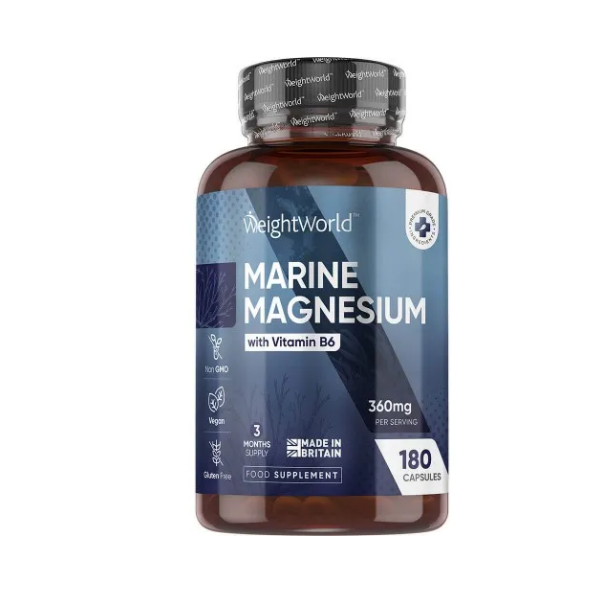 WeightWorld Marine Magnesium 180 Capsules