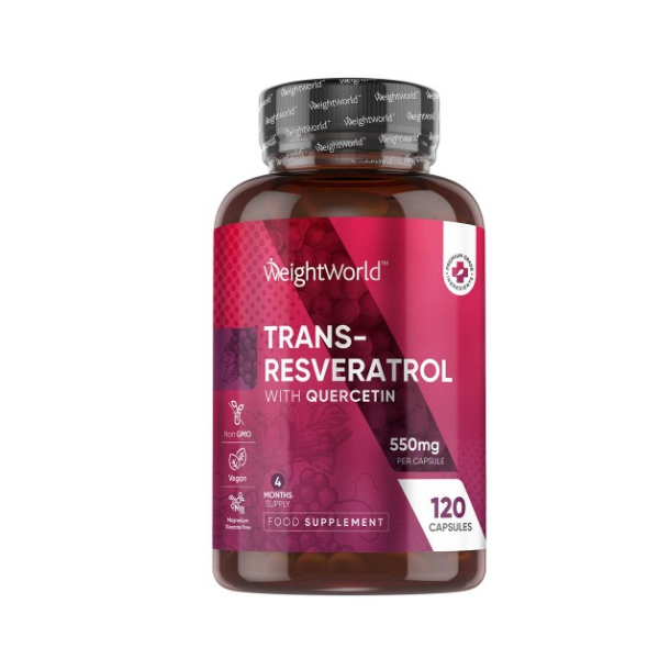 WeightWorld Resveratrol Root Extract 60 Capsules