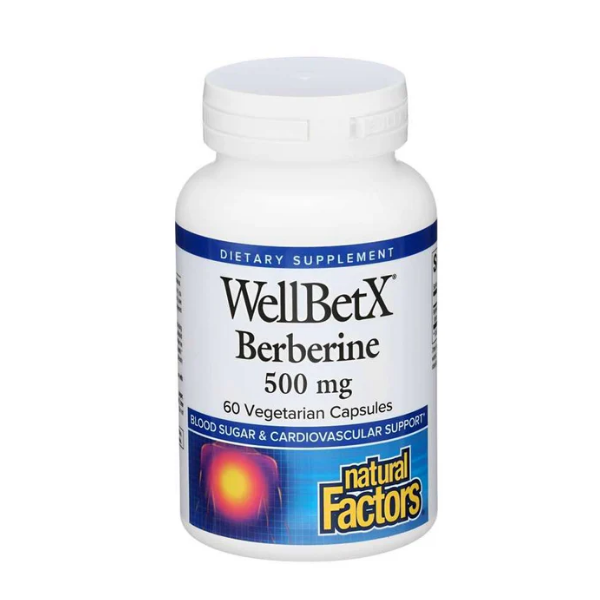 Well Bet X Berberine 500mg  60 Capsules