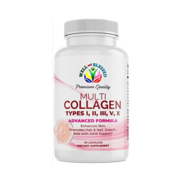 Well and Blessed Multi Collagen 90 Ca[psules
