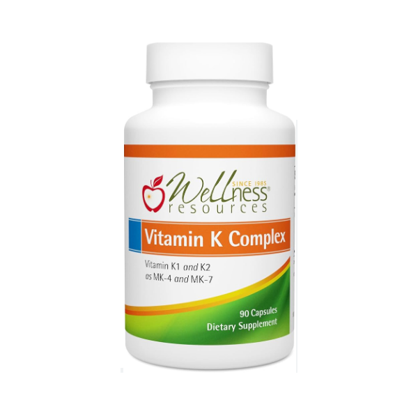 Wellness Resources Vitamin K Complex Supplement 60 Capsules
