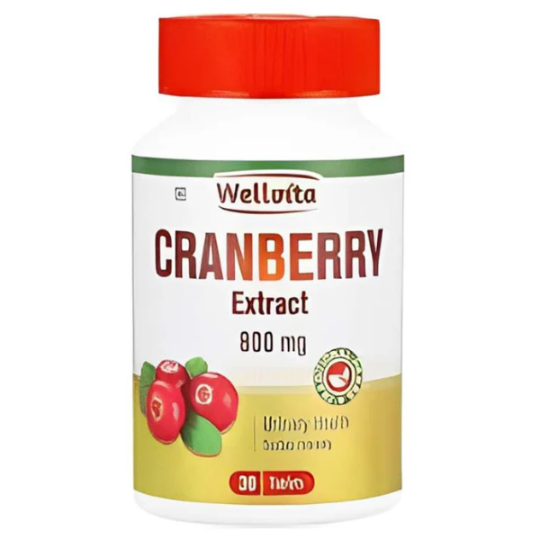 Well Vita Cranberry Extract 800mg 30 Tablets 