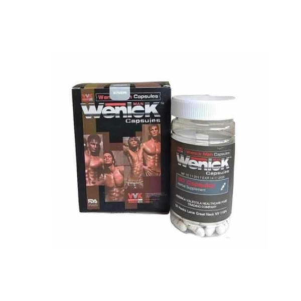 Wenick Man Capsules - Enhance Size, Strength, and Performance for a Fuller, Harder Penis