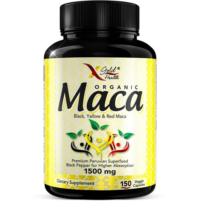 Gold Health Organic Maca Capsules