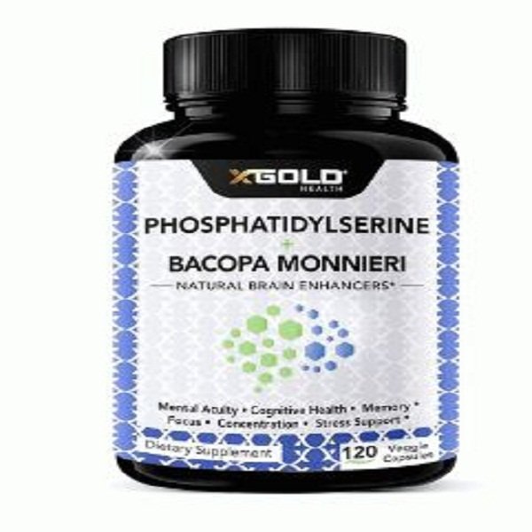 Xgold Phosphatidylserine & Bacopa 120 Veggie Capsules