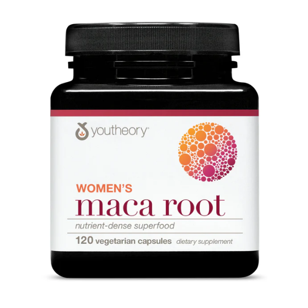 Youtheory Women's Maca Root - 120 Capsulles