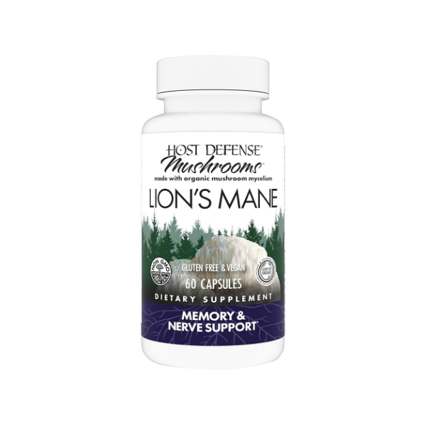 Host Defense Lion's Mane 60 Capsules