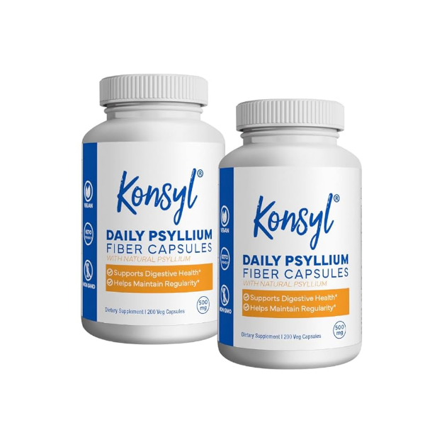 Konsyl Daily Psyllium Fiber  200 Capsules