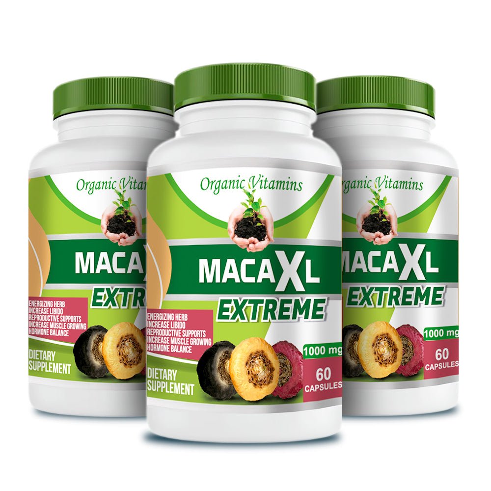 Organic Vitamins Maca Extreme Capsules