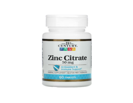 21st Century Zinc 50 Mg 60 Tablets