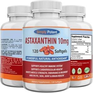 Simply Potent Astaxanthin 10mg Supplement