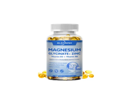 Alxfresh Magnesium Glycinate Zinc Vitamin D3 Capsules