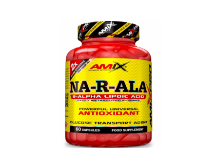 Amix Na-R-Ala – R-Alpha Lipoic Acid 60 Capsules
