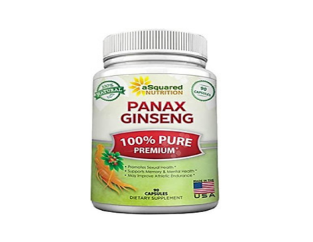 Asquared Nutrition Panax Ginseng 1000mg 180 Capsules