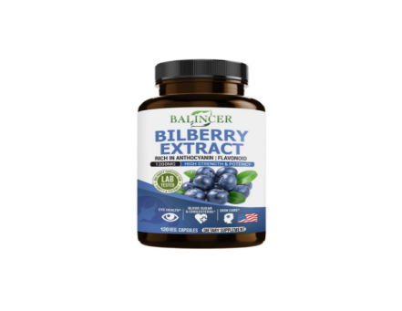 Balincer Bilberry Extract 120 Capsules