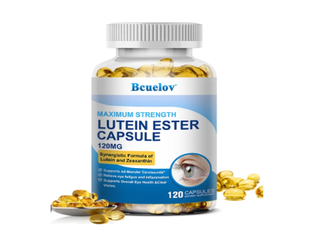 Bcuelov Eye Vitamins With Lutein Zeaxanthin 60 Capsules
