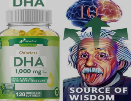 Bcuelov High Potency DHA 120 Capsules