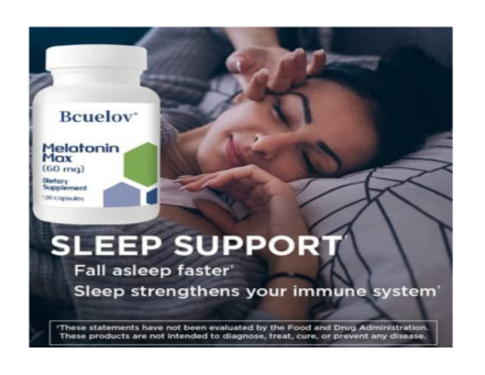 Bcuelov Melatonin Max 120 Capsules