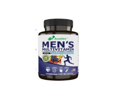 Bcuelov Men's Multivitamin Mineral 120 Capsules