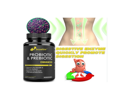 Bcuelov Prebiotics Probiotic 60 Capsules