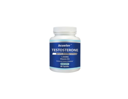 Bcuelov Testosterone Natural Boosting Formula 120 Capsules