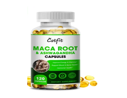 Catfit Maca Root & Ashwagandha 120 Capsules