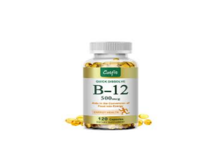Catfit Vitamin B12 500mcg 60 Capsules
