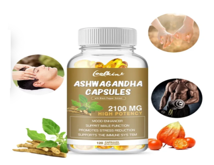 Coolkin Ashwagandha Extract 120 Capsules