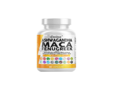 Daitea Ashwagandha Maca Fenugreek 120 Capsules